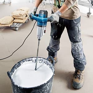 Bosch 1400W Professional Soft Start Electric Putty / Paint Mixer With Stirring Mechanism, GRW 140