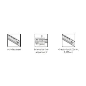 Freemans 150 mm / 6 inch Stainless Steel Vernier Caliper, FVC150