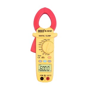 Meco 3-5/6 Digit / 6000 Counts 1000A AC / DC TRMS Digital Clamp Meter, R-1818T