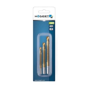 Hogert 3 Pcs Drill Saw Bits Set, HT6D336