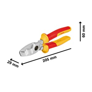 Bosch 200 mm / 8 inch Insulated Cable Shear, 1 600 A02 NF4