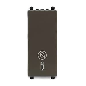 Schneider Electric Zencelo Do Not Disturb Switch - Dark Grey (Pack of 10 Pcs), INH8452(BZ)