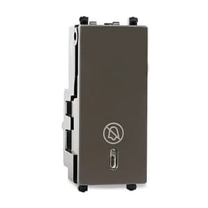 Schneider Electric Zencelo Do Not Disturb Switch - Dark Grey (Pack of 10 Pcs), INH8452(BZ)