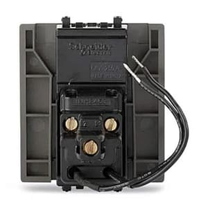 Schneider Electric Zencelo 2 Module Do Not Disturb Switch - Dark Grey (Pack of 10 Pcs), INH8453(BZ)
