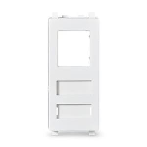 Schneider Electric Zencelo RJ 45 Cat 6 Data Outlet With Shutter - White (Pack of 10 Pcs), IN8431RJ6