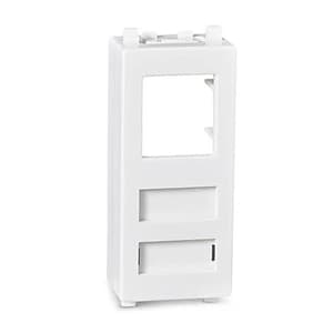 Schneider Electric Zencelo RJ 45 Cat 6 Data Outlet With Shutter - White (Pack of 10 Pcs), IN8431RJ6