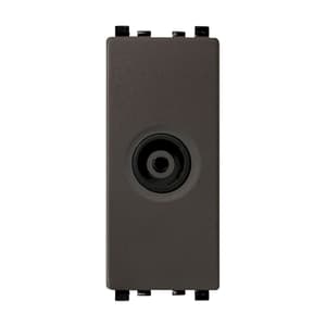 Schneider Electric Zencelo TV Socket - Dark Grey (Pack of 10 Pcs), IN8431TV(BZ)