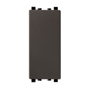 Schneider Electric Zencelo 1 Module Blank Off Unit - Dark Grey (Pack of 10 Pcs), IN8430X(BZ)