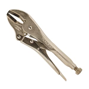  Taparia 10 inch / 250 mm Straight Jaw Grip Locking Pliers, 1642