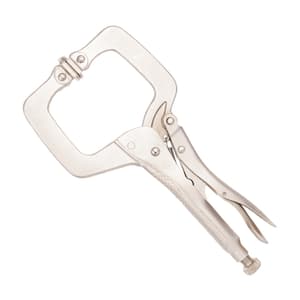 Taparia 11 inch / 280 mm Clamp Type Jaw With Swivel Pads Grip Locking Pliers, 1645-11