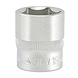 Yato 19 mm / 3/8" Dia 6PT Hexagonal Socket, YT-3814