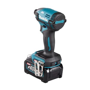 Makita 40V max XGT BL 220 Nm Cordless Impact Driver with Rapid Charger & 2 Pcs 2.0 Ah Batteries, TD003GA201