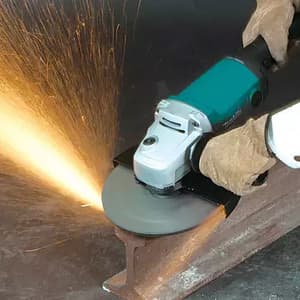 Makita 230 mm / 9 Inch 2200 W Angle Grinder with Finger Trigger Switch, M0921B