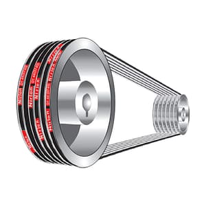 Spareage Nirlon B 200 / 5120 mm Pitch Length Classical Belt