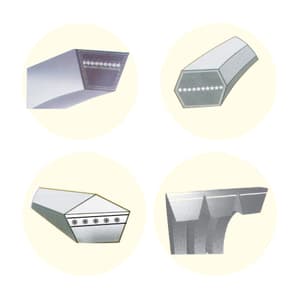 Spareage Nirlon B 200 / 5120 mm Pitch Length Classical Belt
