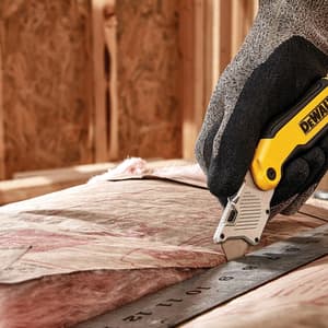 Dewalt 61 mm Folding Fixed Blade Utility Knife With 5 Replaceable Blades, DWHT10429-0