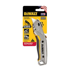 Dewalt 29 mm Instant Change Retractable Blade Utility Knife With 5 Replaceable Blades, DWHT10914-0