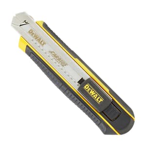 Dewalt 18 mm Snap-off Knife With Auto-Lock Slider & 3 Replaceable Blades, DWHT0-10249