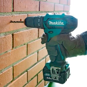 Makita 12V Max CXT Li-Ion 10 mm (3/8") Cordless Hammer Drill Driver with Charger & 2 Pcs 1.5Ah Batteries, HP333DWYE