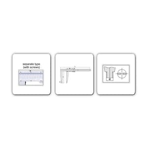 Yuzuki 600 mm / 24 inch Vernier Caliper (300 mm Long Jaw), VC24LJ300