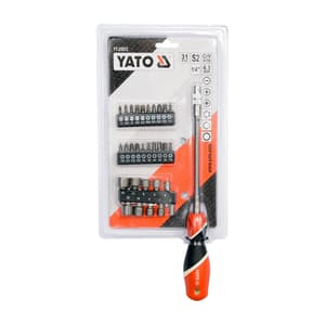 Yato 1/4 Inch Flexible Screwdriver Bits Set (Pack of 31 Pcs), YT-25972