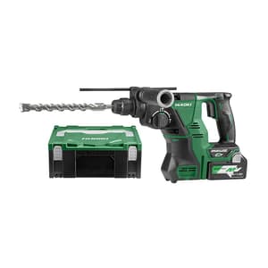 HiKoki 18 - 36 V / 2.5 - 5.0 Ah Li-ion Cordless Rotary Hammer (Brushless), DH36DPAWRZ
