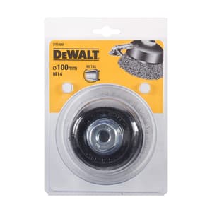 Dewalt 100 mm Dia. Crimped Wire Cup Brush, DT3489-QZ