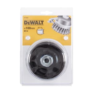 Dewalt 100 mm Dia. Twist Knot Wire Cup Brush, DT3501-QZ