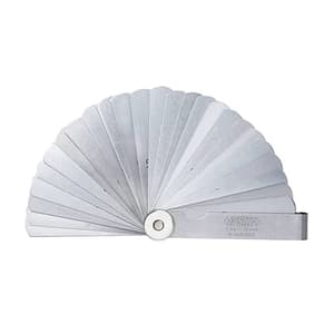 Insize 0.04 - 1.00 mm Feeler Gauge (25 Blades), 4601-25