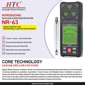 HTC 0 - 50000µ Svh Nuclear Radiation Detector, NR-63