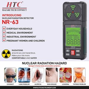 HTC 0 - 50000µ Svh Nuclear Radiation Detector, NR-63