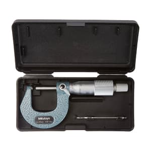 Mitutoyo 0 - 25 mm Spherical Anvil Tube Micrometer (Type F), 115-215
