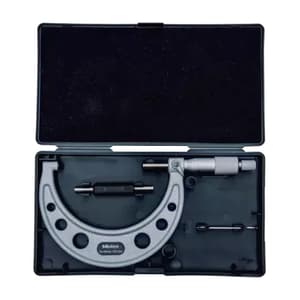 Mitutoyo 75 - 100 mm Spherical Anvil Tube Micrometer (Type F), 115-218