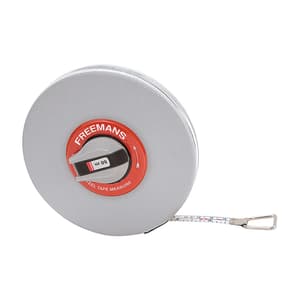 Freemans 50 Mtr x 9.5 mm Steel Leatherette Tape, SN50