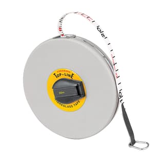 Freemans 30Mtr x 13mm Fibre Glass Top Line Tape, FT30