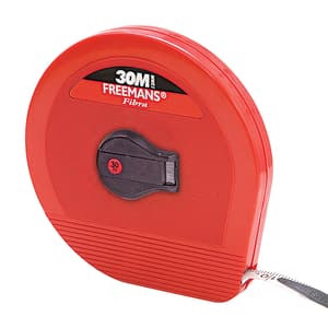 Freemans 30Mtr x 13mm Fibre Glass Fibra Tape, FB30
