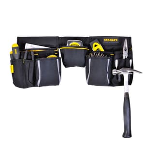 Stanley 11 Pockets Hardwearing Strong and Durable Denier Fabric Tool Apron, STST511304