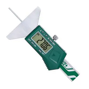 Insize 25 mm / 0.1 inch Mini Digital Depth Gauge With Round Bar, 1140-25