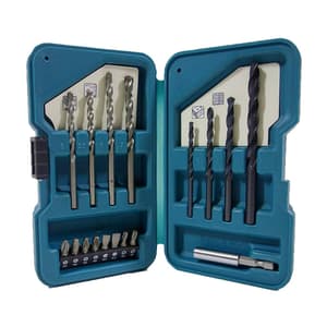 Makita Drill & Screw BIT Set (Pack of 17 Pcs), D-40200