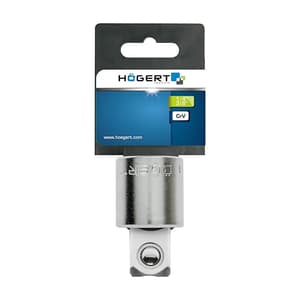 Hogert 3/8 inch (M) x 1/4 inch (F) Socket Adapter, HT1A770