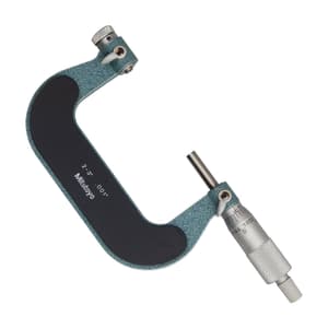 Mitutoyo 2 - 3 inch Interchangeable Anvil Screw Thread Micrometer (Spindle Tip Type), 126-139