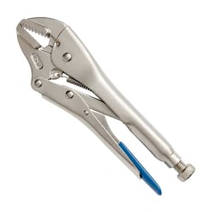 Hogert 10 inch / 250 mm Locking Plier With Round Jaws, HT1P382
