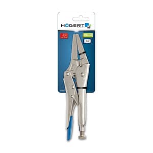 Hogert 10 inch / 250 mm Locking Plier With Long & Straight Jaws, HT1P384
