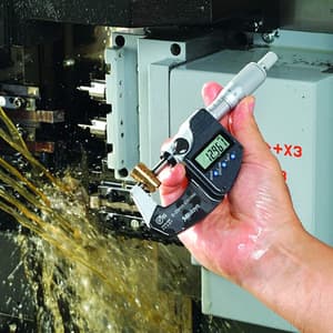 Mitutoyo 25 - 50 mm Digital Micrometer Without Data Output (IP65 Coolant-Proof), 293-241-30