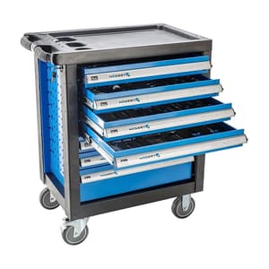 Hogert 7 Drawers Tool Cabinet with Tools (252 Pcs), HT7G058