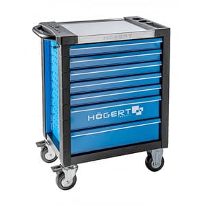 Hogert 7 Drawers Premium Workshop Cabinet, HT7G572