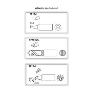 Insize 10W Intelligent Cordless Soldering Iron, 0710-SD420