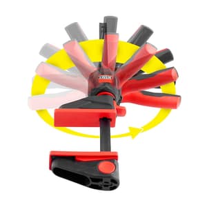 Bessey 450 mm One-Handed Clamp with Rotating Handle, EZ360-45