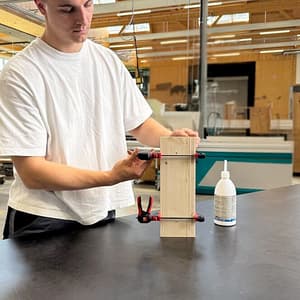 Bessey 450 mm One-Handed Clamp with Rotating Handle, EZ360-45