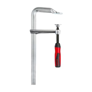 Bessey 200 mm All-Steel Screw Clamp with 2-component Plastic Handle, GZ20-2K